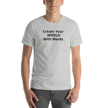 Load image into Gallery viewer, Short-Sleeve Unisex T-Shirt World w/Words - DAH Creative Designs