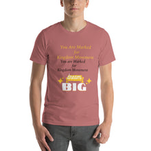 Load image into Gallery viewer, Short-Sleeve Unisex T-Shirt Dream Big - DAH Creative Designs