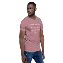 Load image into Gallery viewer, Short-Sleeve Unisex T-Shirt Try Jesus - DAH Creative Designs
